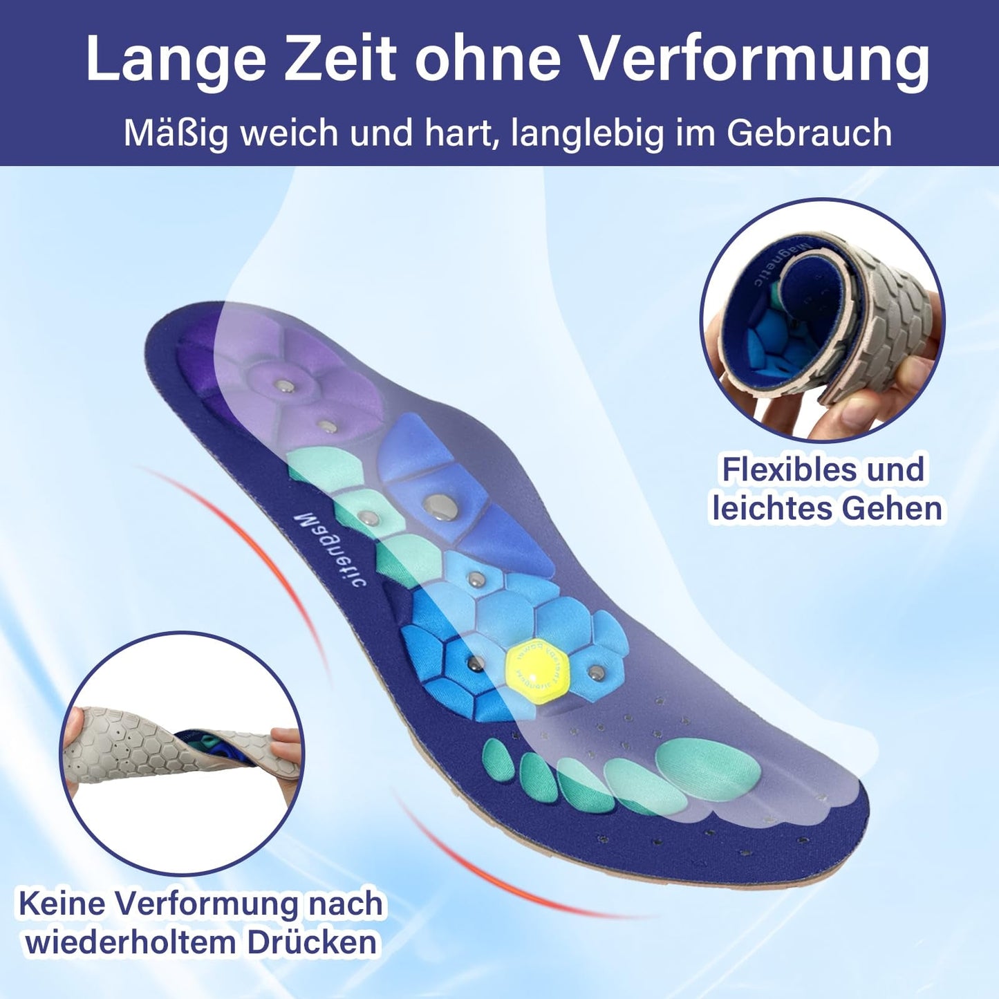 Plant Care Magnetic Therapy insoles